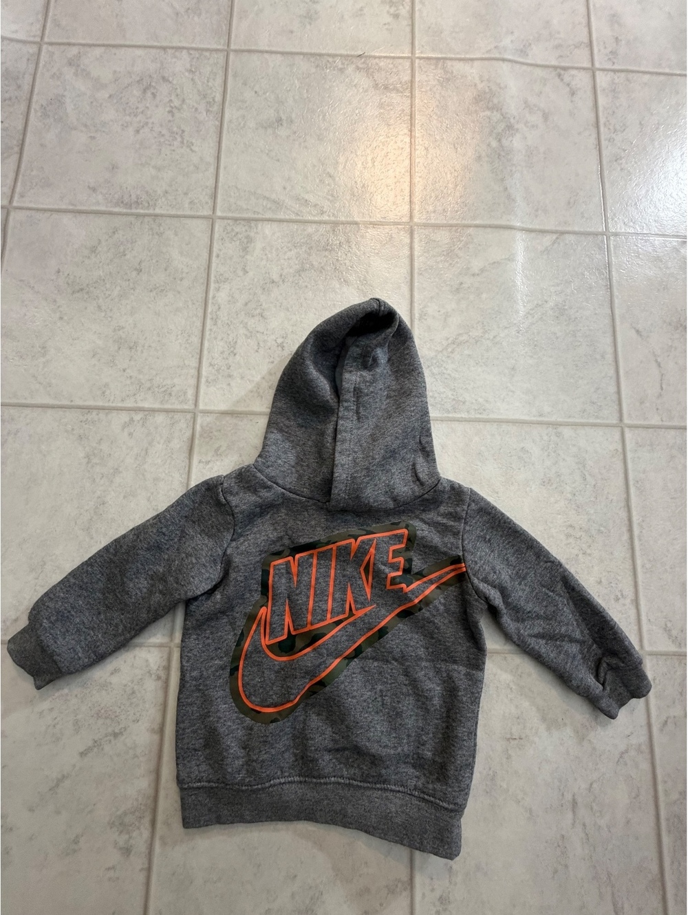 Nike gray toddler hoodie